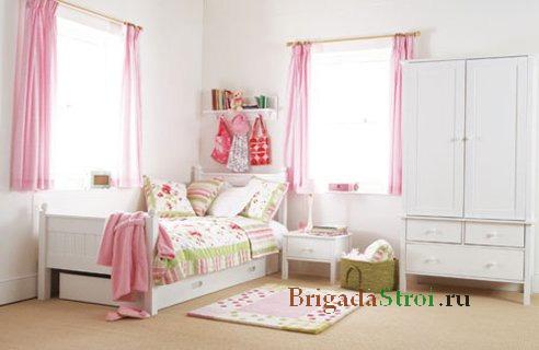 Детская комната для девочки - стиль и функционал фото
