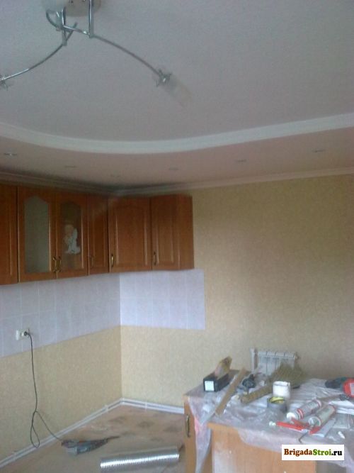 Потолок на кухне