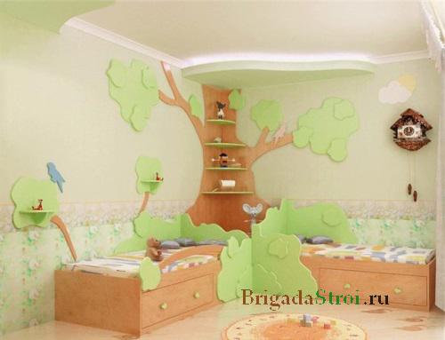 Как создать дизайн детской комнаты
