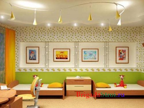 Освещение в детской комнате и выбор настольной лампы